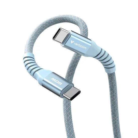 Verbatim 31852 câble USB USB 2.0 1,2 m USB C Bleu Verbatim 31852 câble USB USB 2.0 1,2 m USB C Bleu