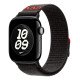 Apple Nike Sport Loop Bande Noir Nylon, Polyester recyclé, Spandex Apple Nike Sport Loop Bande Noir Nylon, Polyester recyclé, Spandex