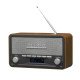 Denver DAB-18 Radio portable Personnel Analogique et numérique Noir, Gris