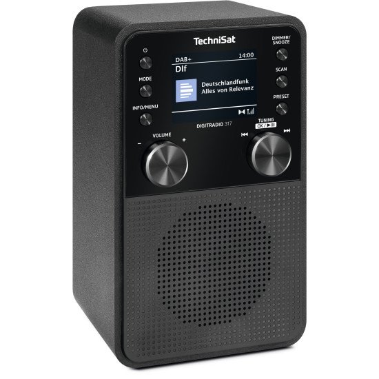 TechniSat DigitRadio 317 Portable Analogique et numérique Noir TechniSat DigitRadio 317 Portable Analogique et numérique Noir