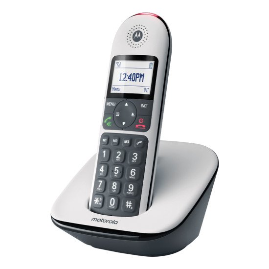 Motorola CD5001 Téléphone DECT Identification de l'appelant Gris Motorola CD5001 Téléphone DECT Identification de l'appelant Gris