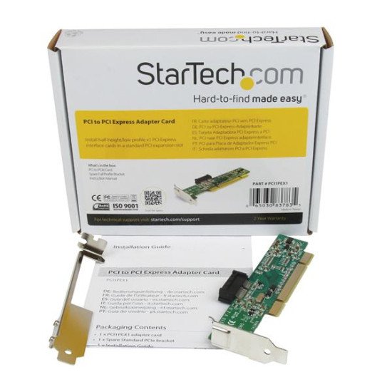 StarTech.com Carte adaptateur PCI vers PCI Express