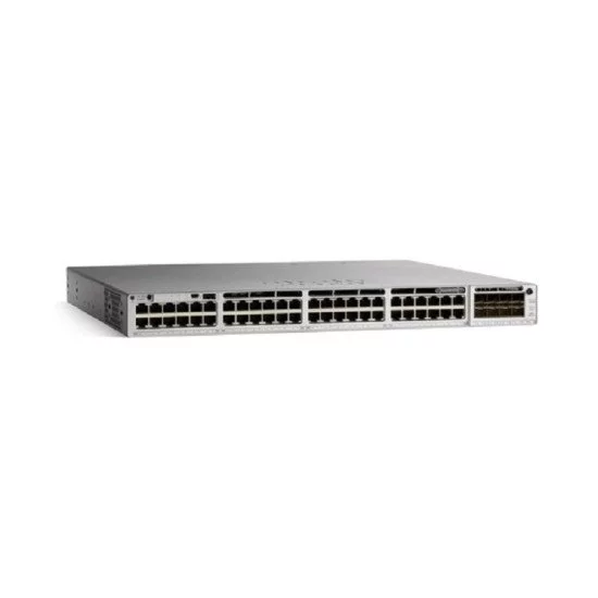 Cisco Catalyst C9300-48UXM-E commutateur réseau Géré L2/L3 10G Ethernet (100/1000/10000) Connexion Ethernet, supportant l'alimentation via ce port (PoE) 1U Gris Cisco Catalyst C9300-48UXM-E commutateur réseau Géré L2/L3 10G Ethernet (100/1000/10000) Connexion Ethernet, supportant l'alimentation via ce port (PoE) 1U Gris