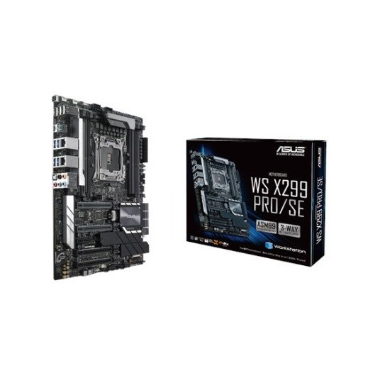 ASUS WS X299 PRO/SE carte mère LGA 2066 ATX Intel® X299 ASUS WS X299 PRO/SE carte mère LGA 2066 ATX Intel® X299