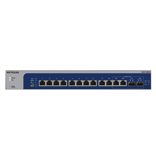 Netgear XS512EM Géré L2 Switch 10G Ethernet