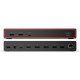 Lenovo ThinkPad USB4 Smart Dock 5500 with 135W Adapter Avec fil Noir