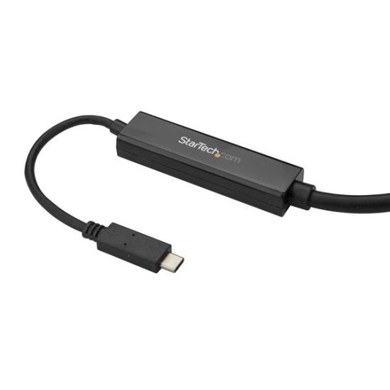 StarTech.com Câble adaptateur USB-C vers DisplayPort 4K 60 Hz de 3 m - Noir