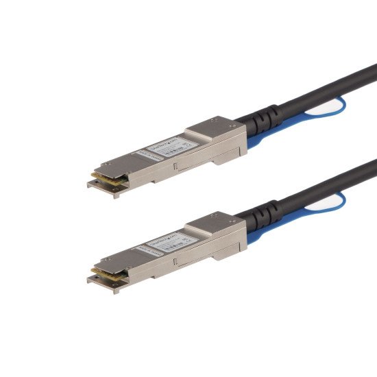 StarTech.com Câble QSFP+ à connexion directe conforme aux normes MSA - Cordon DAC Twinax de 3 m