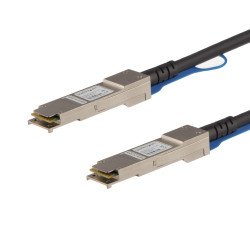 StarTech.com Câble QSFP+ à connexion directe compatible Cisco QSFP-H40G-CU0-5M - DAC de 0,5 m StarTech.com Câble QSFP+ à connexion directe compatible Cisco QSFP-H40G-CU0-5M - DAC de 0,5 m