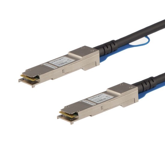 StarTech.com Câble QSFP+ à connexion directe compatible Cisco QSFP-H40G-CU0-5M - DAC de 0,5 m