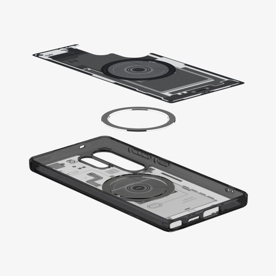 Spigen Ultra Hybrid Zero One (MagFit) coque de protection pour téléphones portables 17,5 cm (6.9") Housse Noir Spigen Ultra Hybrid Zero One (MagFit) coque de protection pour téléphones portables 17,5 cm (6.9") Housse Noir