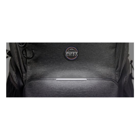 Port Designs 170401 sacoche d'ordinateurs portables 40,6 cm (16") Sac à dos Noir, Gris