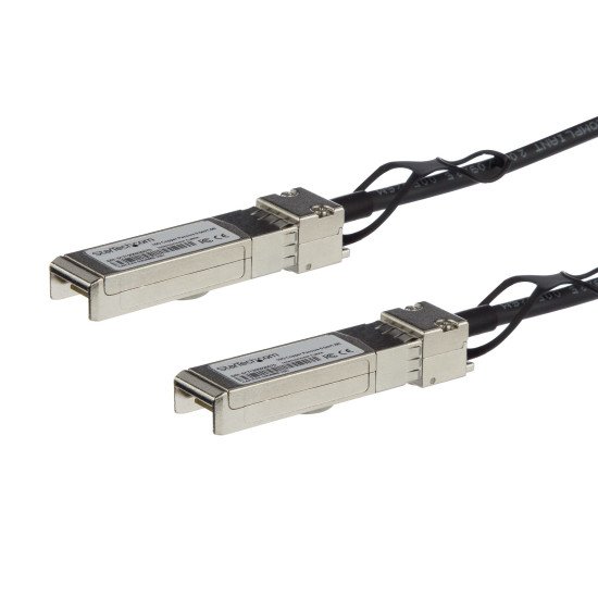 StarTech.com Câble SFP+ à connexion directe compatible Cisco SFP-H10GB-CU2-5 - DAC de 2,5 m