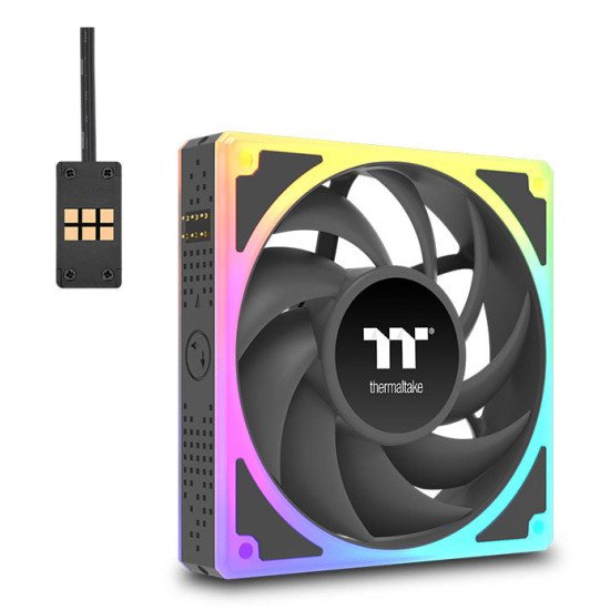 Thermaltake CL-F210-PL12SW-A système de refroidissement d'ordinateur Boitier PC Ventilateur 12 cm Noir 3 pièce(s) Thermaltake CL-F210-PL12SW-A système de refroidissement d'ordinateur Boitier PC Ventilateur 12 cm Noir 3 pièce(s)