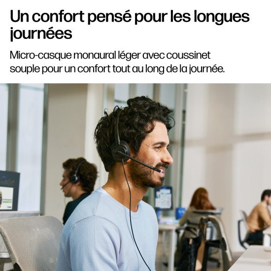 HP Poly Micro-casque filaire USB monaural Mission 415