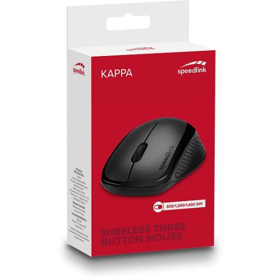 SPEEDLINK KAPPA souris Bureau Droitier RF sans fil Optique 1600 DPI