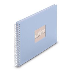 Hama Fine Art album photo et protège-page Bleu 300 feuilles 10 x 15 cm Reliure spiralée
