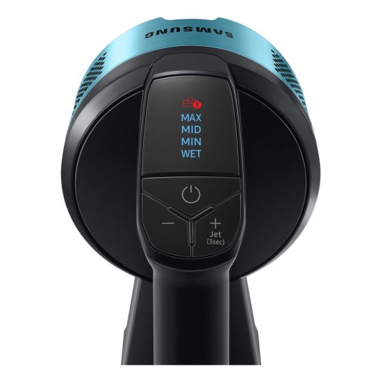 Samsung VS20B75AGR1/GE aspirateur balai et balai électrique Aspirateur-balai 2 en 1 Batterie Sec Sans sac 0,8 L 550 W Noir, Chrome, Couleur menthe, Bleu