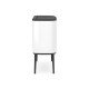 Brabantia 313509 poubelle 36 L Rectangulaire Plastique Blanc