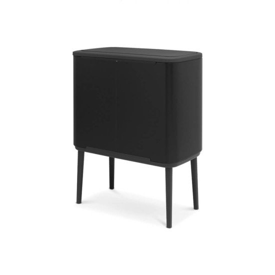 Brabantia 316203 poubelle 34 L Rectangulaire Acier Noir