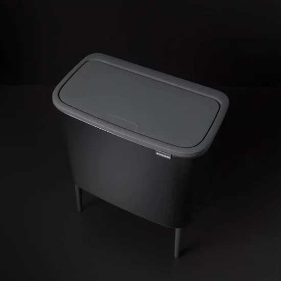 Brabantia 316203 poubelle 34 L Rectangulaire Acier Noir