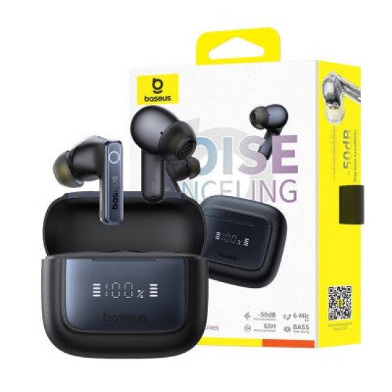 Baseus 35 True Casque Sans fil Ecouteurs Appels/Musique USB Type-C Bluetooth Noir Baseus 35 True Casque Sans fil Ecouteurs Appels/Musique USB Type-C Bluetooth Noir