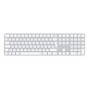 Apple Magic clavier Universel USB + Bluetooth QWERTY Anglais britannique Blanc