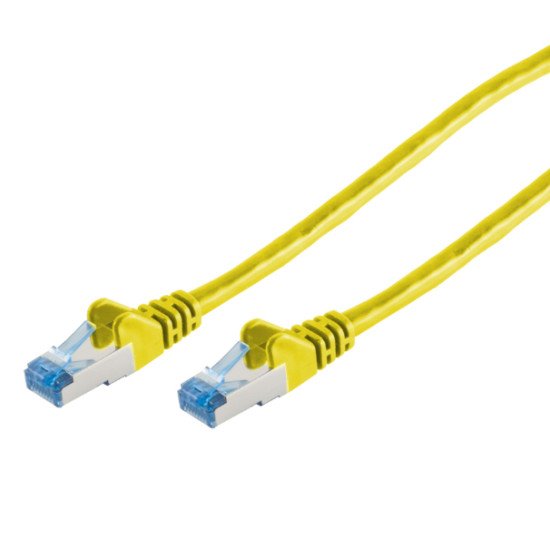 S-Conn 75713-Y câble de réseau Jaune 3 m Cat6a S/FTP (S-STP)