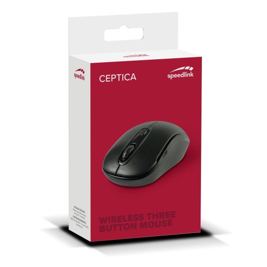 SPEEDLINK SL-630013-BKBK souris Ambidextre RF sans fil 1600 DPI