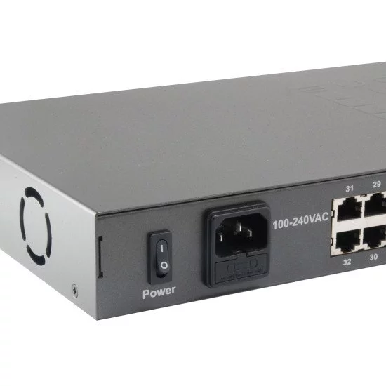 LevelOne FGP-3400W630 commutateur réseau Non-géré Fast Ethernet (10/100) Connexion Ethernet POE Noir LevelOne FGP-3400W630 commutateur réseau Non-géré Fast Ethernet (10/100) Connexion Ethernet POE Noir