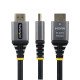 StarTech.com Câble HDMI Ultra Haut Débit Certifié de 30cm, 8K 60Hz/4K 120Hz, Câble HDMI 2.1 avec HDR10+/eARC, 48 Gbps, Câble HDMI 8K pour Moniteur/Téléviseur/Écran, Gaine TPE Flexible