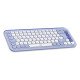 Logitech POP Icon Keys clavier Universel Bluetooth QWERTY US International Lilas, Blanc Logitech POP Icon Keys clavier Universel Bluetooth QWERTY US International Lilas, Blanc