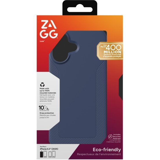 ZAGG Luxe Snap coque de protection pour téléphones portables 16 cm (6.3") Housse Marine ZAGG Luxe Snap coque de protection pour téléphones portables 16 cm (6.3") Housse Marine