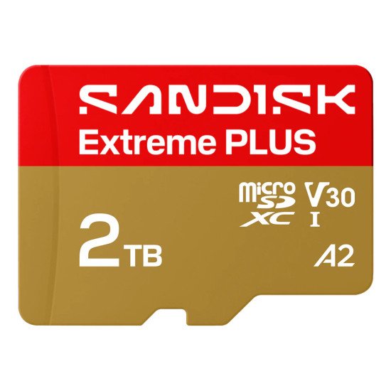SanDisk Extreme PLUS 2 To MicroSDXC UHS-I Classe 3