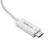 StarTech.com Câble adaptateur USB-C vers HDMI 4K 60 Hz de 2 m - Blanc