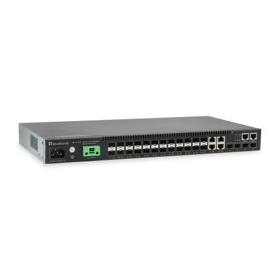 LevelOne GTL-2872 commutateur réseau Géré L3 Noir LevelOne GTL-2872 commutateur réseau Géré L3 Noir