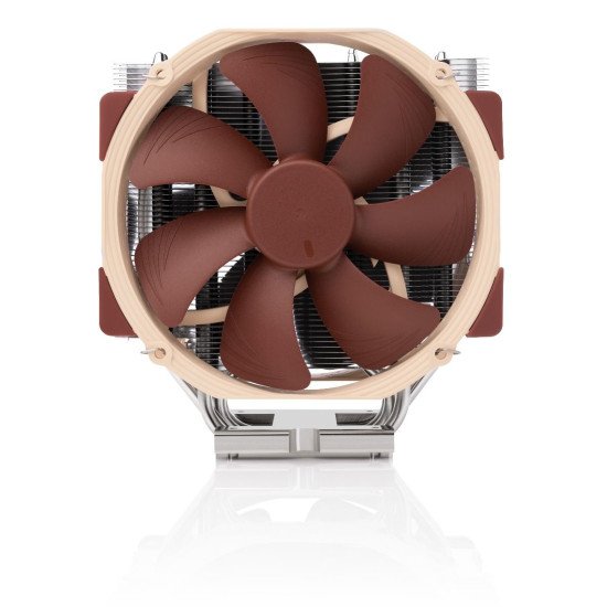 Noctua NH-U14S DX-4677 ventirad 14 cm Marron, Châtain clair, Argent