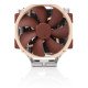 Noctua NH-U14S DX-4677 ventirad 14 cm Marron, Châtain clair, Argent