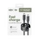 PanzerGlass empower by ® Racing 240W USB-C to USB-C Cable | USB 2.0 | 2M | Space Black câble USB Noir