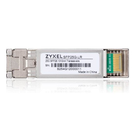 Zyxel SFP25G-LR-ZZ0101F module émetteur-récepteur de réseau Fibre optique 25000 Mbit/s SFP28 1310 nm