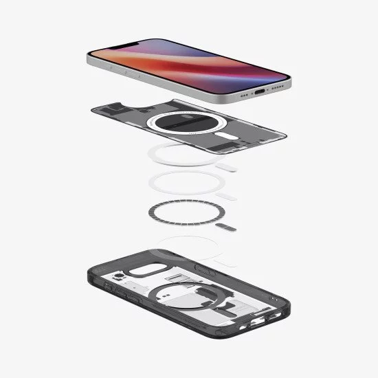 Spigen Ultra Hybrid Zero One (MagFit) coque de protection pour téléphones portables 15,5 cm (6.1") Housse Noir Spigen Ultra Hybrid Zero One (MagFit) coque de protection pour téléphones portables 15,5 cm (6.1") Housse Noir