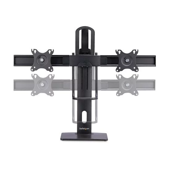 StarTech.com Support de Bureau pour Double Écrans de 27 pouces, Montage VESA 75x75/100x100, Réglage de la Hauteur Sans Outil, Jusqu'à 6kg par Écran StarTech.com Support de Bureau pour Double Écrans de 27 pouces, Montage VESA 75x75/100x100, Réglage de la Hauteur Sans Outil, Jusqu'à 6kg par Écran