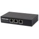 Intellinet Répéteur / prolongateur PoE+ Gigabit haute puissance 2 ports, compatible IEEE 802.3at/af (PoE+/PoE), boîtier métal, Alimentation par Ethernet, Power Over Ethernet, garantie de 3 ans