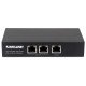 Intellinet Répéteur / prolongateur PoE+ Gigabit haute puissance 2 ports, compatible IEEE 802.3at/af (PoE+/PoE), boîtier métal, Alimentation par Ethernet, Power Over Ethernet, garantie de 3 ans