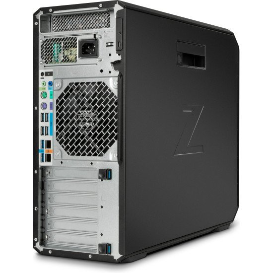 HP Z4 G4 Intel® Xeon® W-2125 16 Go DDR4-SDRAM 1256 Go HDD+SSD Mini Tour Noir Station de travail Windows 10 Pro