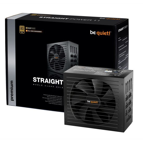 be quiet! Straight Power 11 unité d'alimentation d'énergie 750 W 20+4 pin ATX ATX Noir