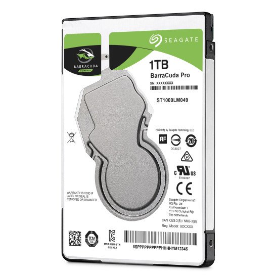 Seagate Barracuda Pro ST1000LM049 2.5" 1 To SATA III