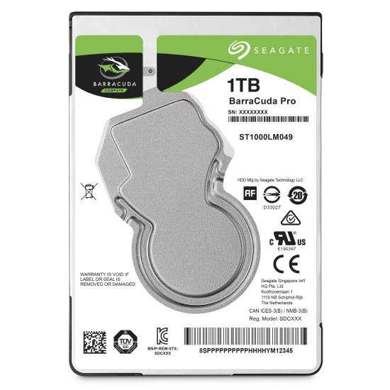 Seagate Barracuda Pro ST1000LM049 2.5" 1 To SATA III