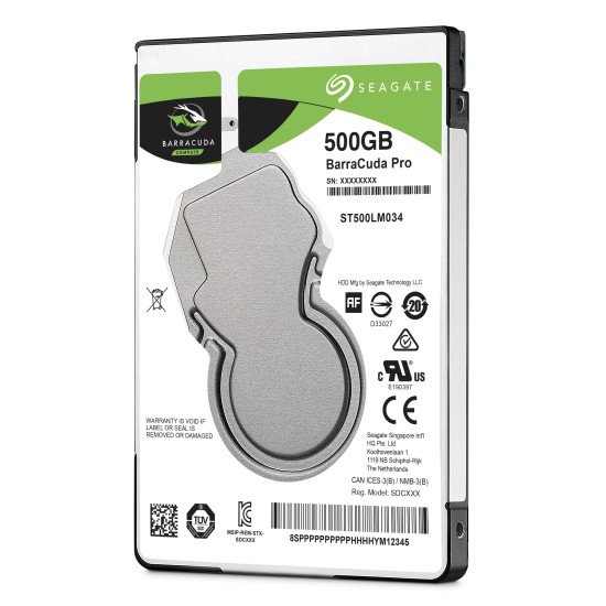 Seagate Barracuda Pro ST500LM034 2.5" 500 Go SATA III