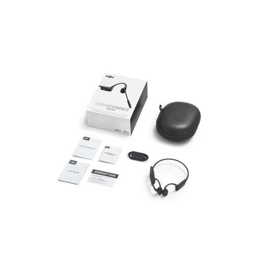 SHOKZ C120-AN-BK casque Sans fil Crochets auriculaires Bureau/Centre d'appels Bluetooth Noir